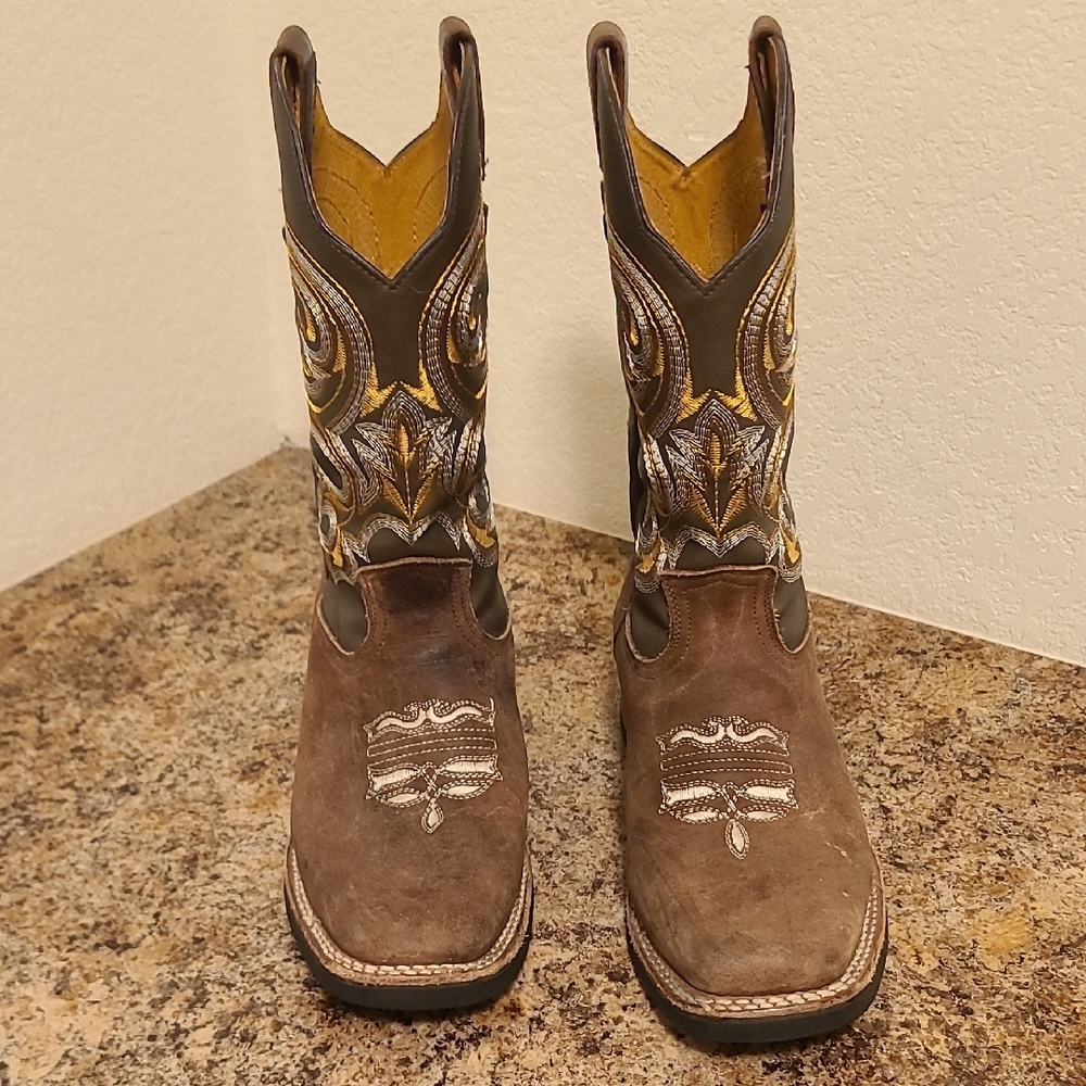 Brown Western Cowboy Boots